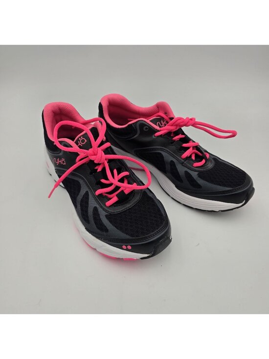Ryka Shoes - Ryka Radiant Womens Athletic Shoes Size 7.5 Black/Pink Mesh Lightweight
